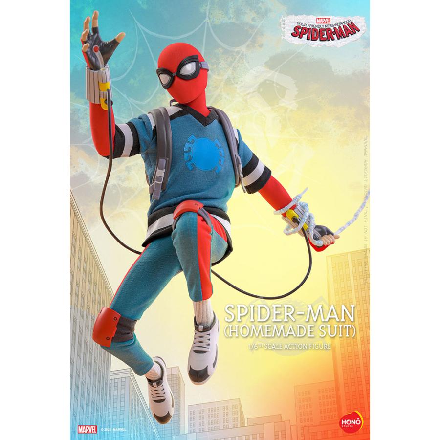 スパイダーマン：フレンドリー・ネイバーフッド 炎スタジオ 1/6