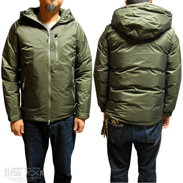 NANGA（ナンガ） オーロラダウンジャケット カーキ : HEAD LOCK - 通販