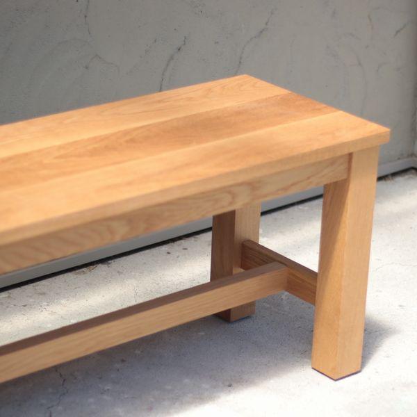 ベンチ 木製｜オーク材 ダイニング 玄関 おしゃれ 長椅子 椅子 木製