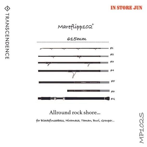 TRANSCENDENCE/トランスセンデンス】Mareflipp 102S / マーレフリップ