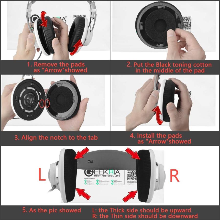 今度はAKG Q701のイヤーパッドをAliexpressで買って交換しました