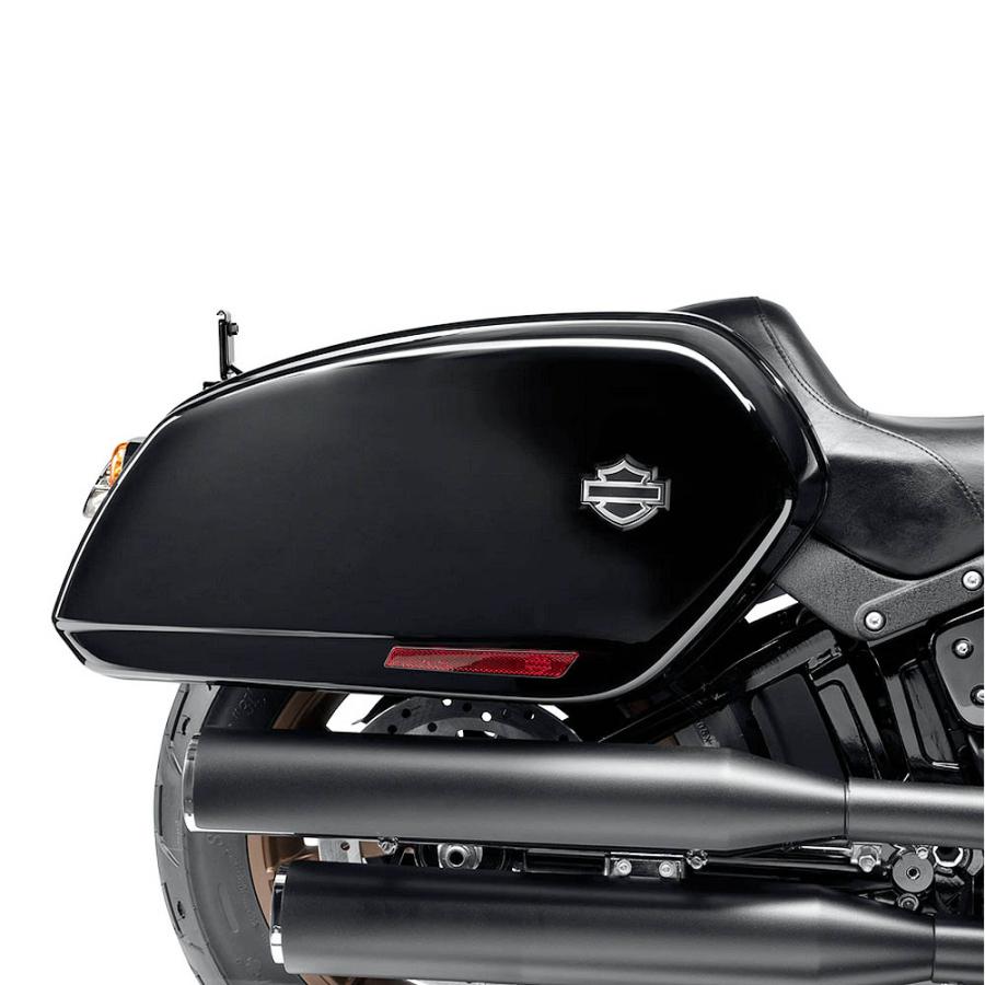 ハーレー純正 ローライダーSTスタイル ハードサドルバッグ ビビッド