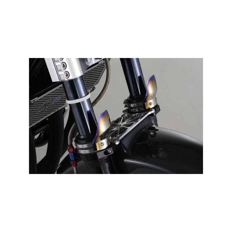 バイクパーツ ケイファクトリー フロントスタビライザーS.BLK/S.GLD