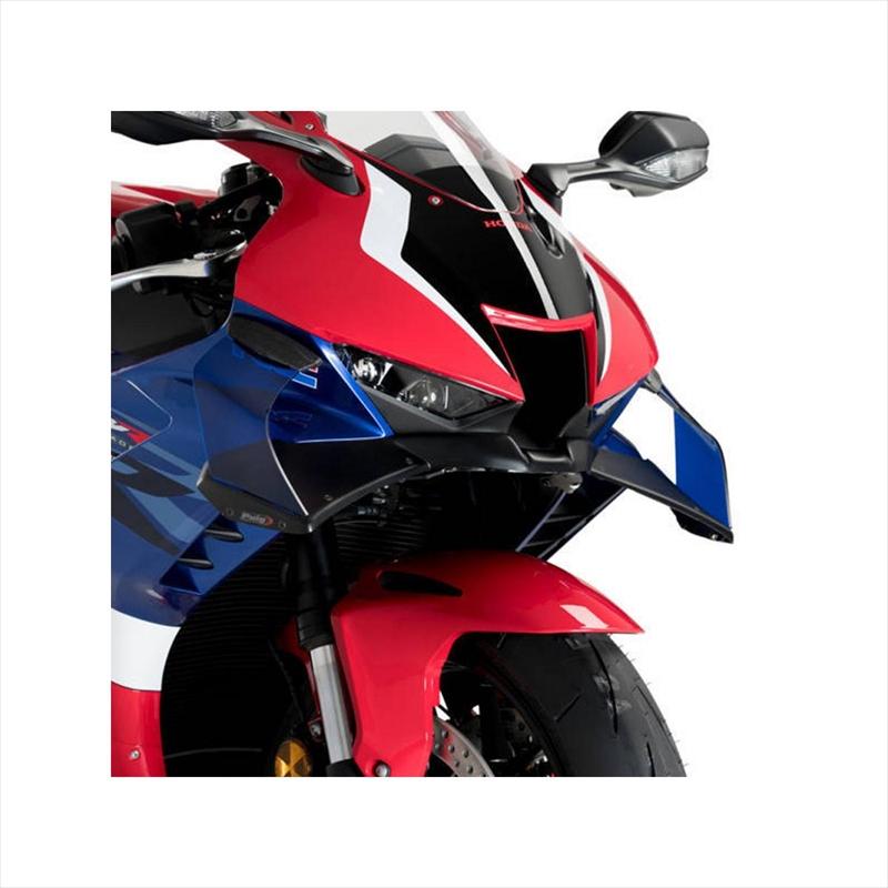 バイクパーツ 外装 プーチ フロントスポイラーGP ブルー 20508A