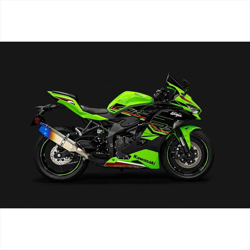 バイクパーツ マフラー トリックスター 政府認証S/O イカヅチ焼チタン