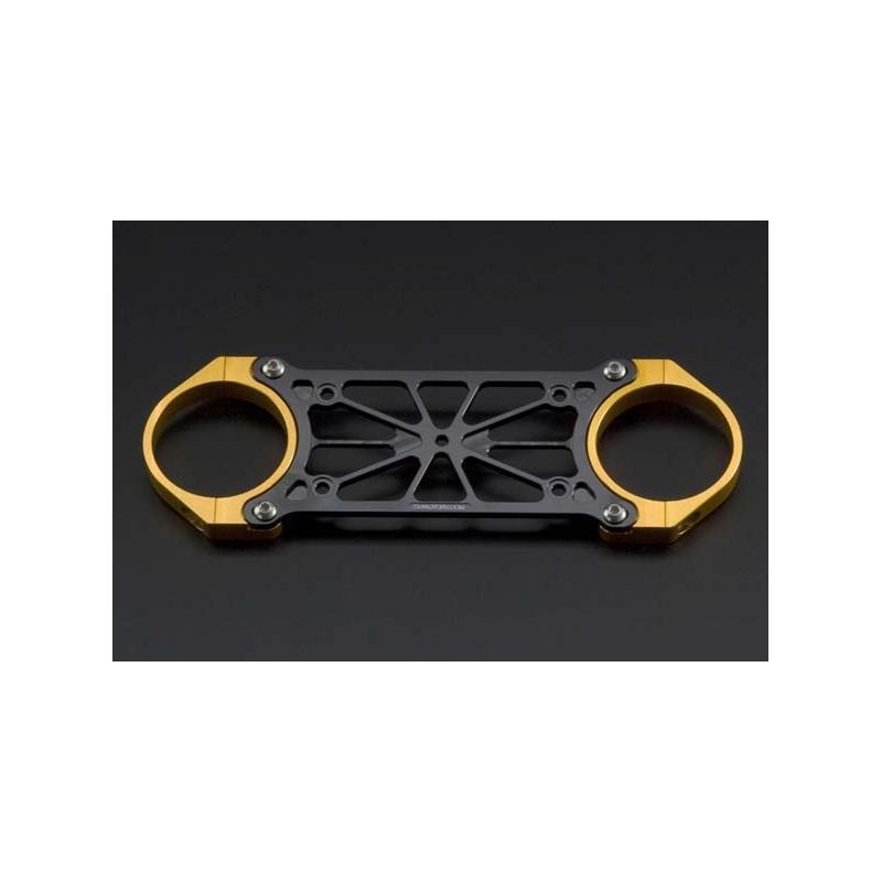 バイクパーツ ケイファクトリー フロントスタビライザーS.BLK/S.GLD