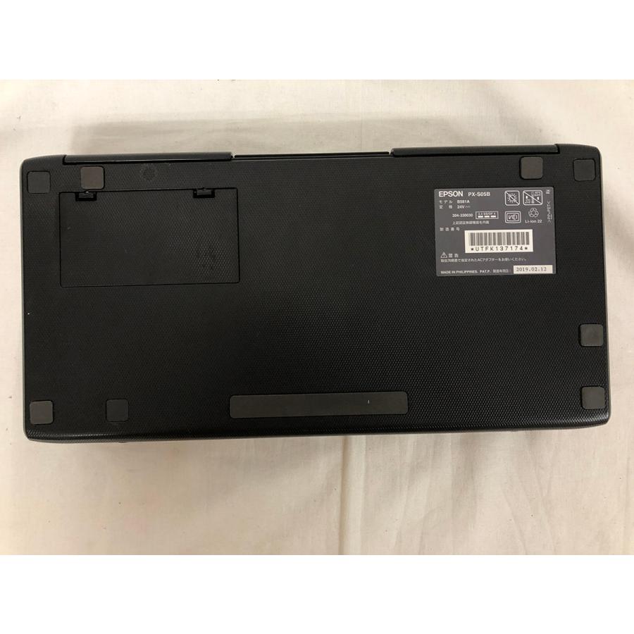 ジャンク□EPSON PX-S05B☆AC付☆通電OK☆メンテナンスボックスなし