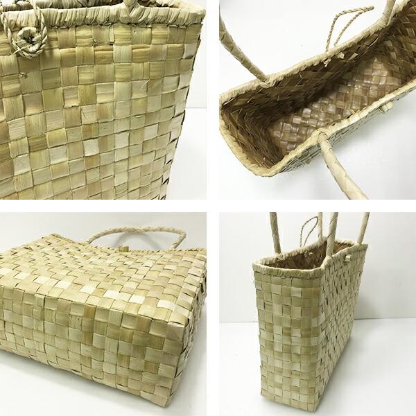 フラ フラダンス ラウハラバッグ かごバッグ カゴバッグ ハワイ