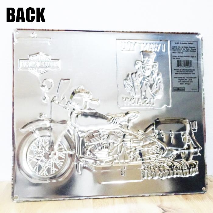 Harley Davidson（ハーレー・ダビッドソン） ブリキ看板 アンティーク