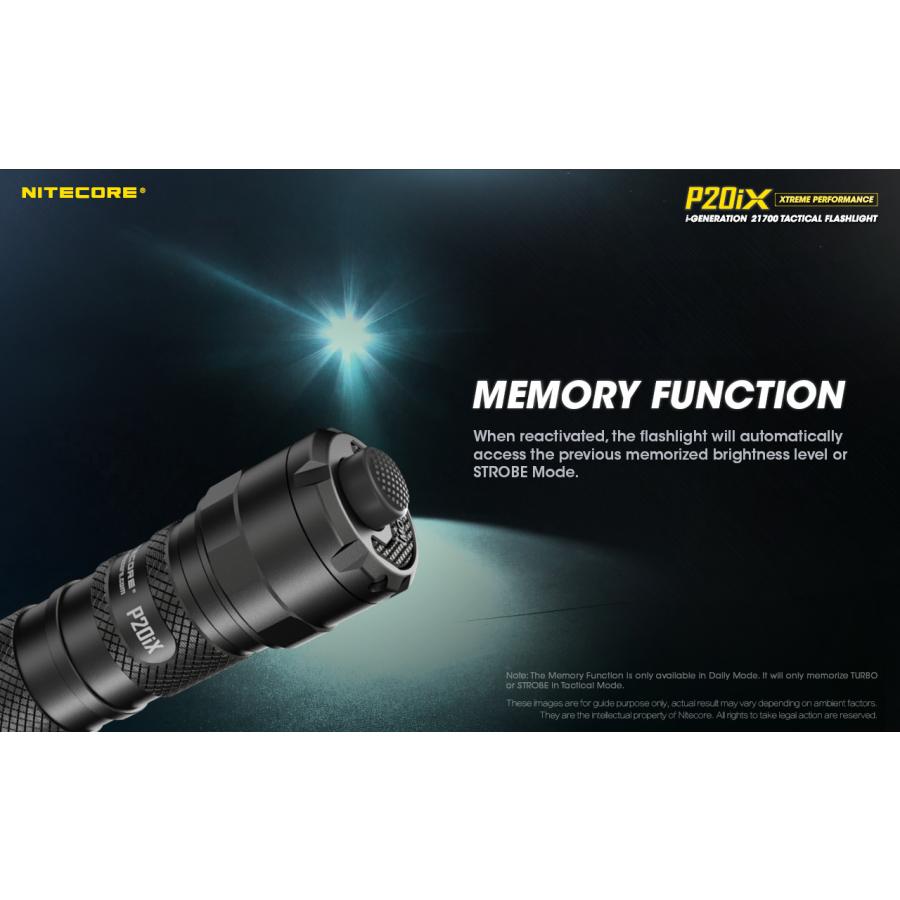 NITECORE（ナイトコア） Nitecore P20iX タクティカルフラッシュライト