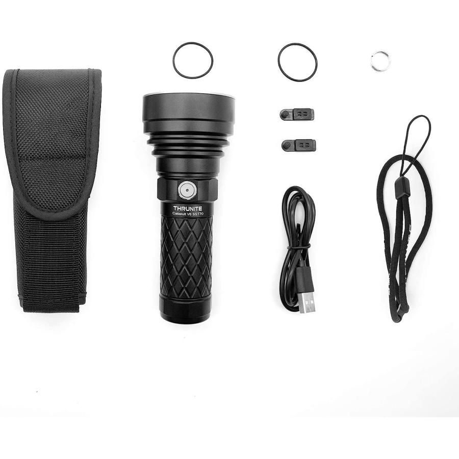ThruNite Catapult V6 ハンディライト フラッシュライト 最大2836