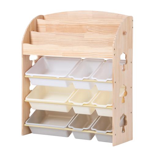 おもちゃ収納 ラック 子ども用家具 木製 収納ケース おもちゃ箱