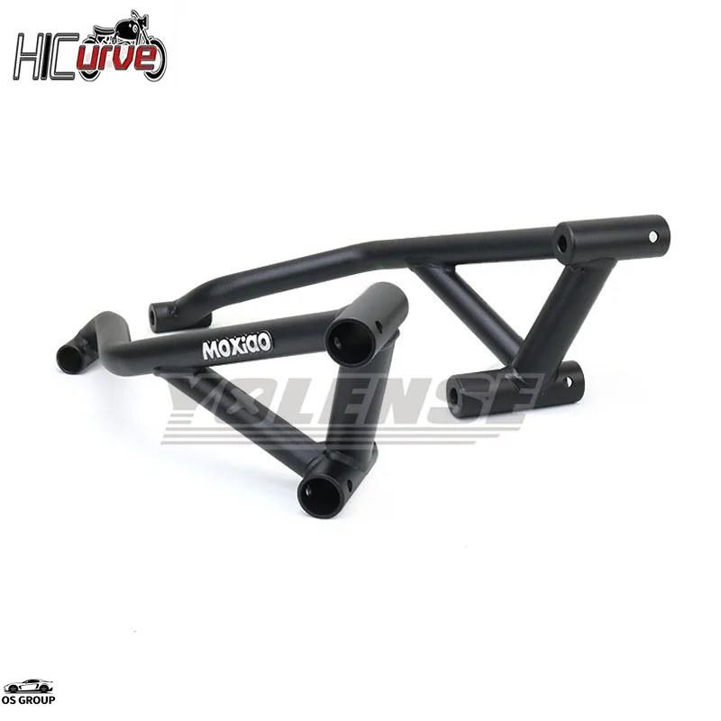 並行輸入品】 バイク カーボン スチール クラッシュバー フレーム