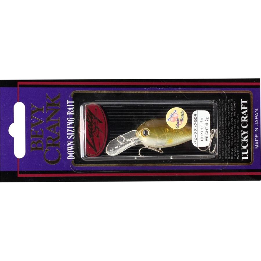 LUCKY CRAFT（ラッキークラフト） ベビークランク45DR お試しセット (4