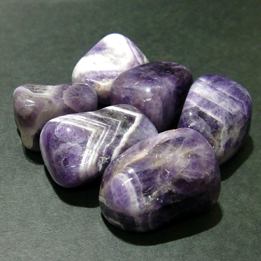 アメジスト タンブル 紫水晶 1個 Amethyst 財運も集める愛の守護神