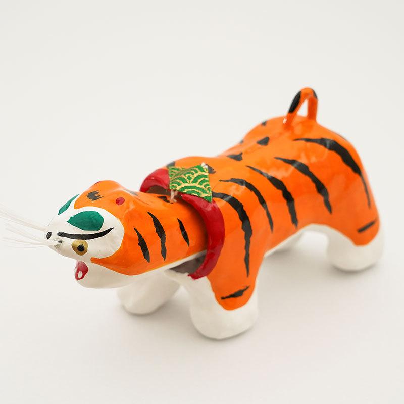 伝統工芸品 張り子虎 豆大 端午の節句 子供の日 商売繁盛 祈願 贈り物