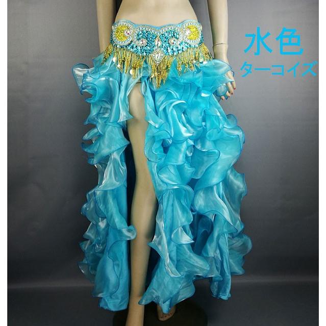 ベリー ダンス 縦フリル 豪華 衣装 スカート 8色 : Costume Shop HARUI