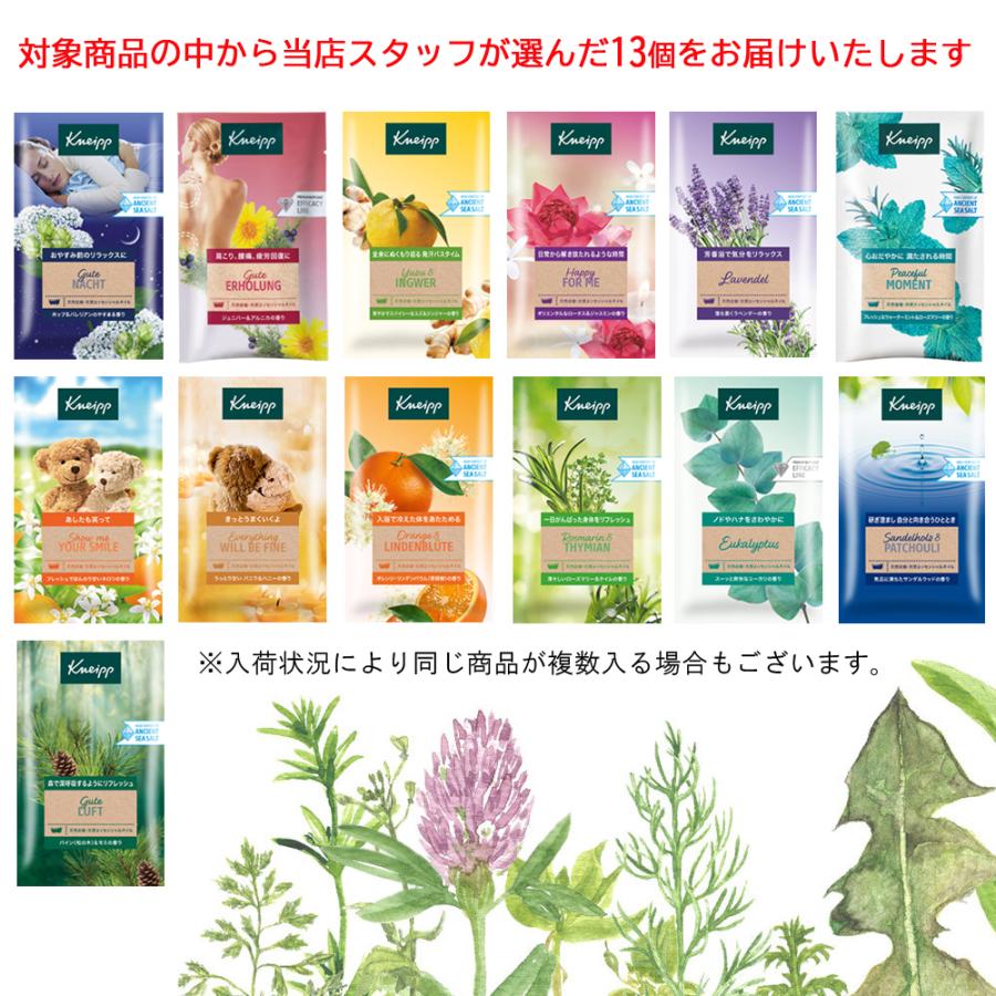 KNEIPP（クナイプ） バスソルト 13個アソートセット （50g×13個