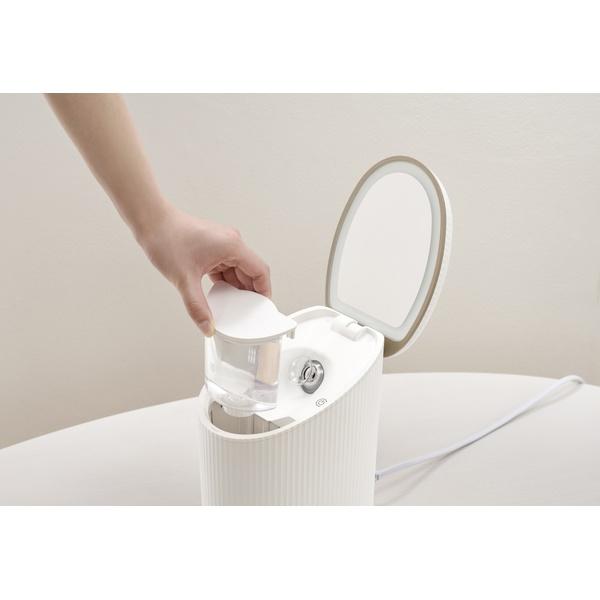 MiCOLA アイリスオーヤマ フェイススチーマー ホワイト FST-101-W (顔