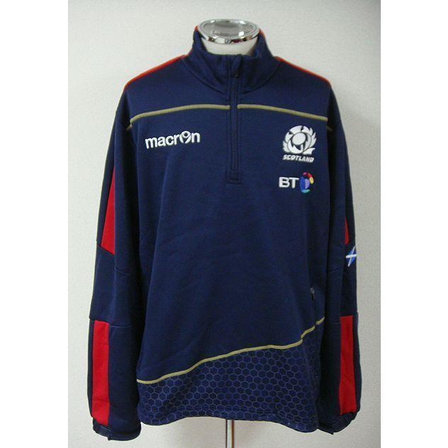 ラグビー マクロン macron スコットランド代表 ジャージ プルオーバー