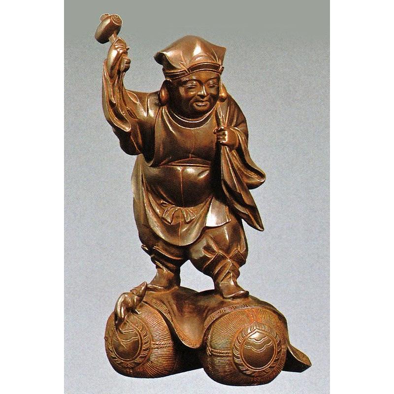 高村光雲の作品／大黒天像 明治の巨匠の名作 桐箱付 高岡銅器通販 : 檜