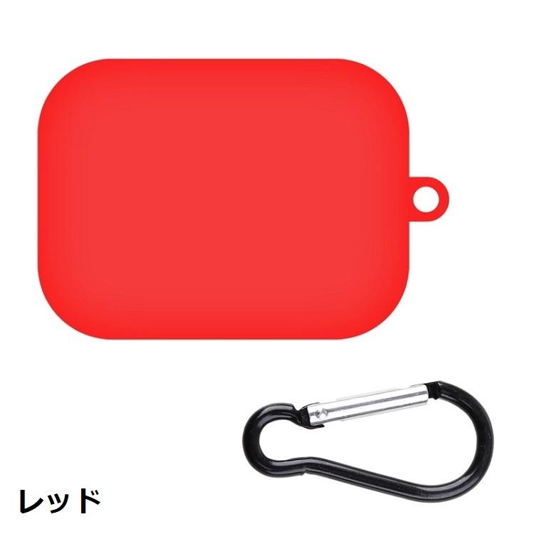 LinkBuds WF-L900 専用ケース TPU ブラック クリア カラビナ付き SONY