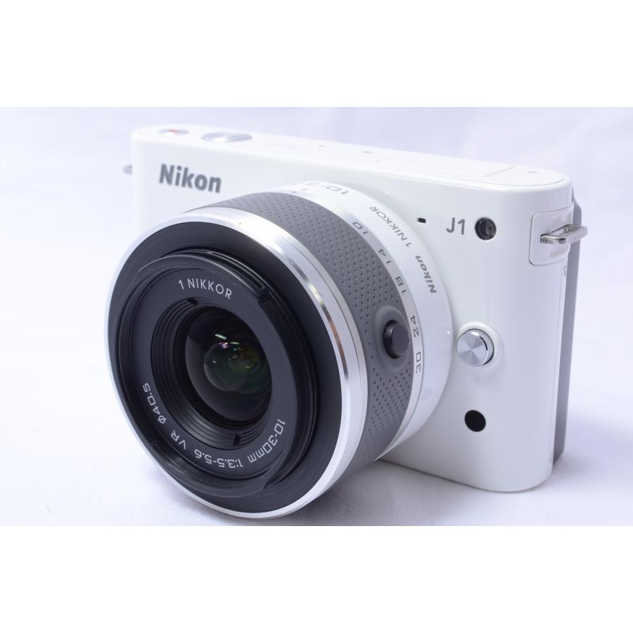 ニコンワン ミラーレス一眼 ニコン Nikon 1 J1 レンズキット ホワイト