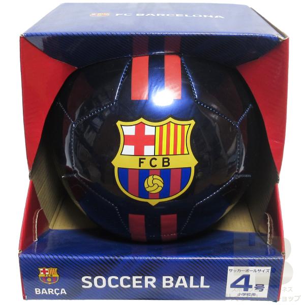 サッカーボール 4号球 FCバルセロナ FCBARCELONA 小学生用 : スポーツ