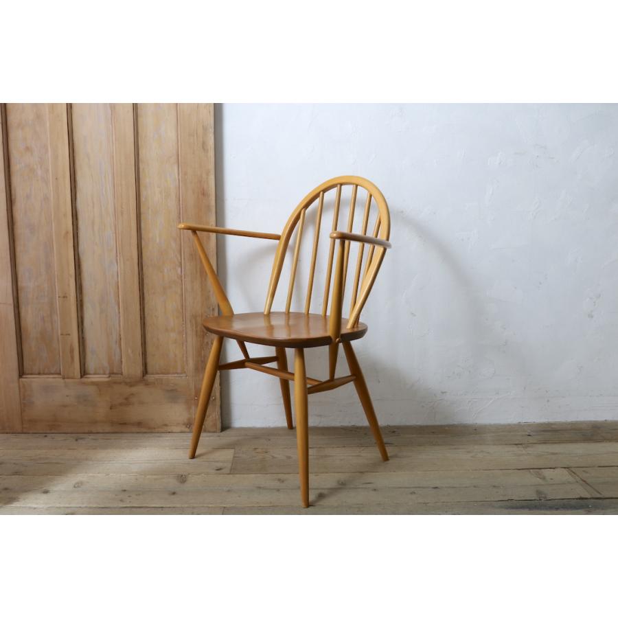 アーコールチェア アーム付きフープバックチェア(D) ERCOL イギリス