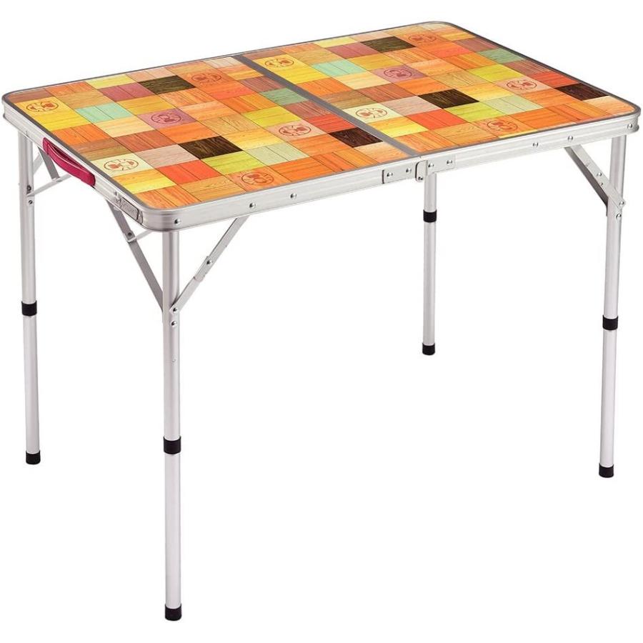 Coleman（コールマン） テーブル ナチュラルモザイクリビングテーブル