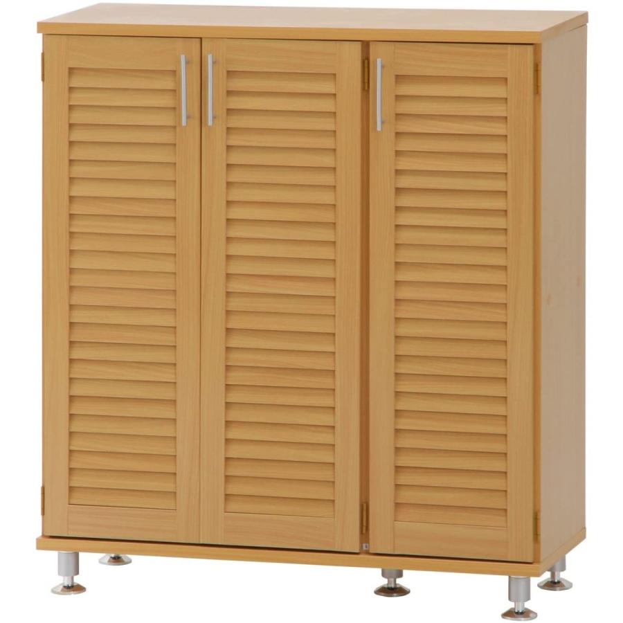 不二貿易（Fuji Boeki） シューズボックス 玄関収納 6段 幅90cm