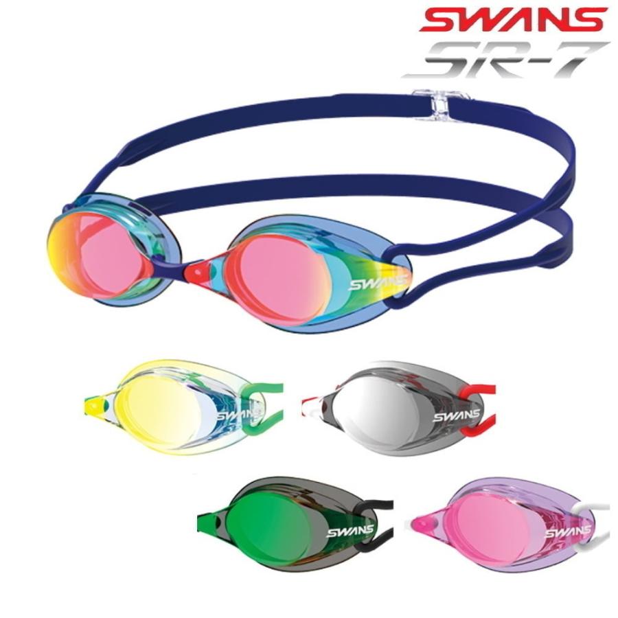 SWANS（スワンズ） ノンクッション スイミングゴーグル ミラータイプ