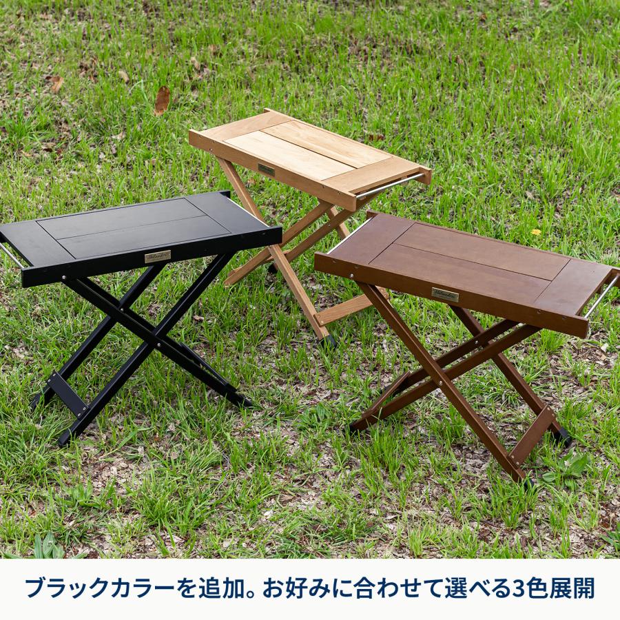 Hilander（ハイランダー） アウトドアテーブル ウッドロールトップ