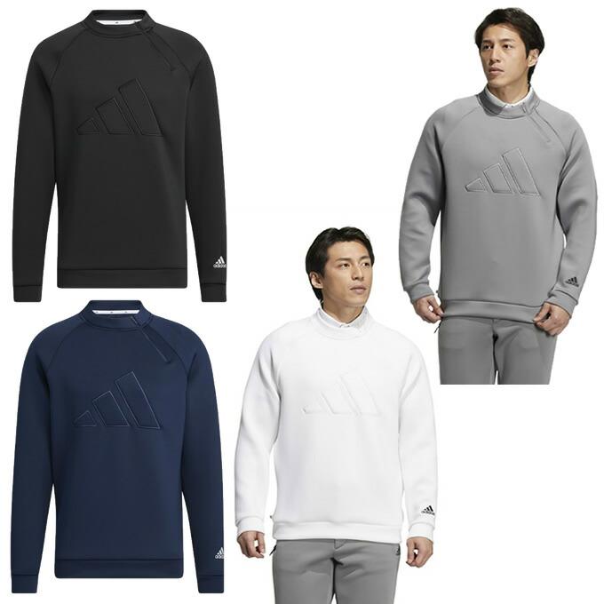 アディダス ゴルフウェア スウェット メンズ ビックアディダスロゴ