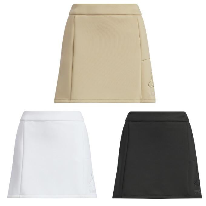 アディダス ゴルフウェア スカート レディース ダンボールニット