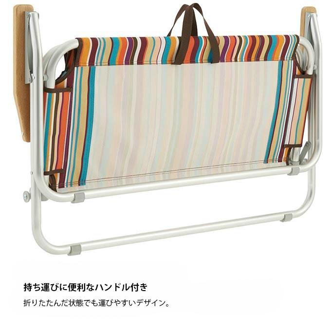 LOGOS（ロゴス） アウトドアベンチ neos チェアfor2-ST オレンジ