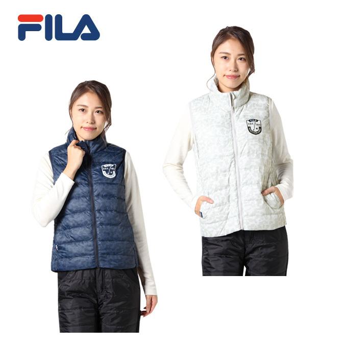 FILA（フィラ） ゴルフウェア ベスト レディース ライトダウンベスト