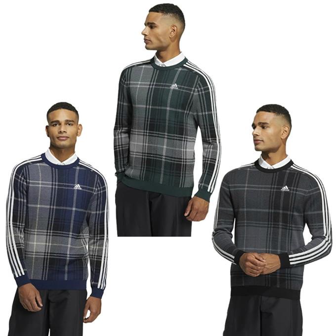 adidas（アディダス） ゴルフウェア セーター メンズ タータンチェック