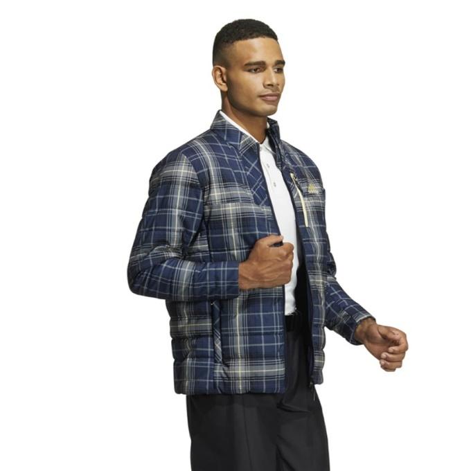 adidas（アディダス） ゴルフウェア ブルゾン メンズ タータンチェック