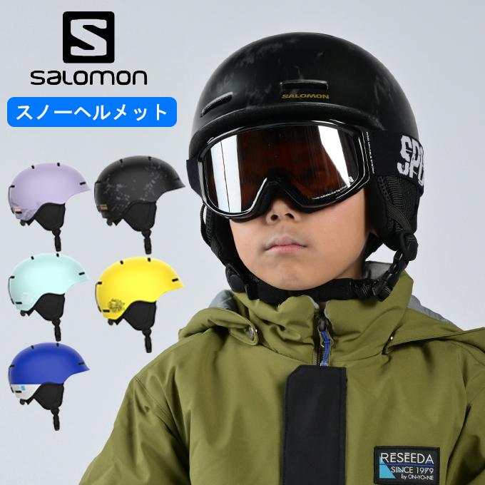 SALOMON（サロモン） スキー スノーボード ヘルメット ジュニア JR