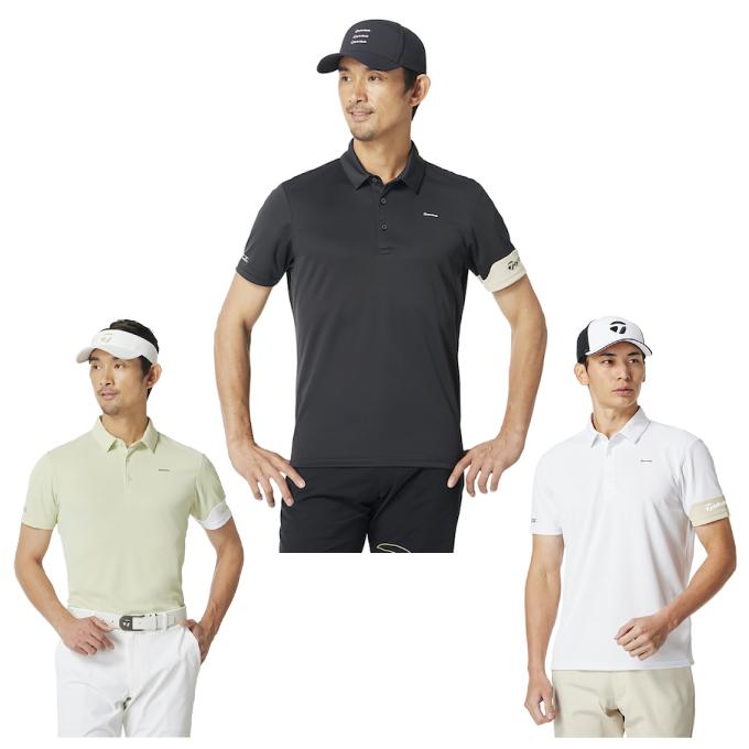 TaylorMade（テーラーメイド） ゴルフウェア ポロシャツ 半袖 メンズ T