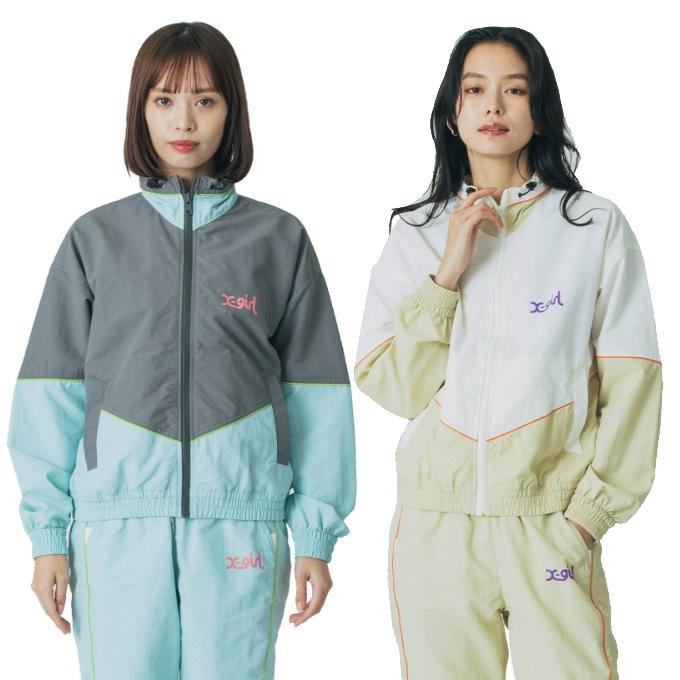 X-girl（エックスガール） ウインドブレーカー ジャケット レディース