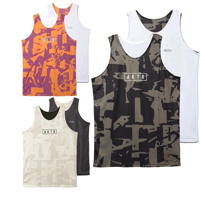 アクター(AKTR) バスケットボールウェア ノースリーブ メンズ