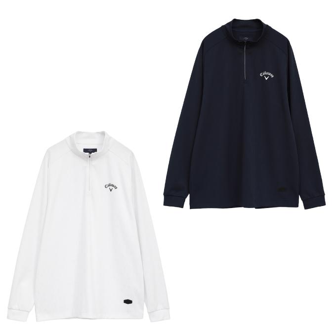 Callaway（キャロウェイ） ゴルフウェア 長袖シャツ メンズ ロゴジャ