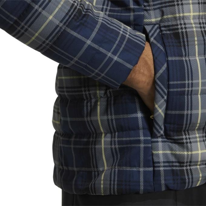 adidas（アディダス） ゴルフウェア ブルゾン メンズ タータンチェック