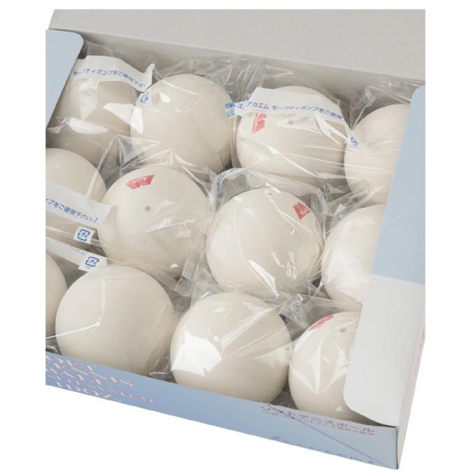 アカエム ☆アカエム ソフトテニスボール アカエム試合球箱売り12球 1