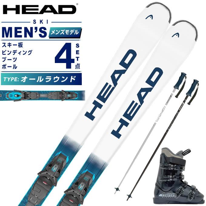 HEAD（ヘッド） スキー板 オールラウンド 4点セット メンズ WC Rebels