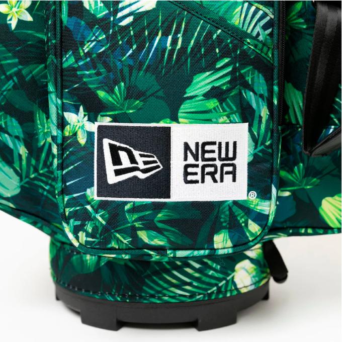 NEW ERA（ニューエラ） キャディバッグ メンズ ボタニカル × ホワイト