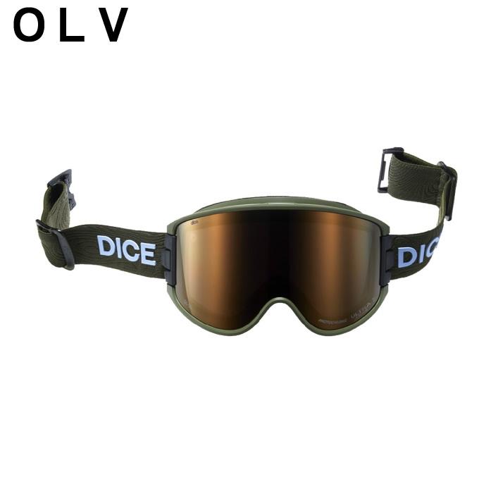 DICE（ダイス） スキー スノーボードゴーグル 眼鏡対応 メンズ