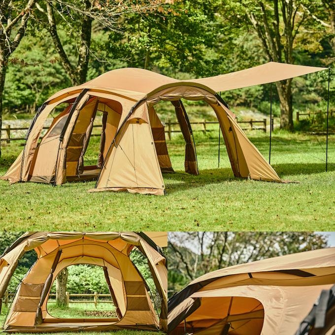 VISIONPEAKS（ビジョンピークス） トレスアーチ2ルームテント＋RF